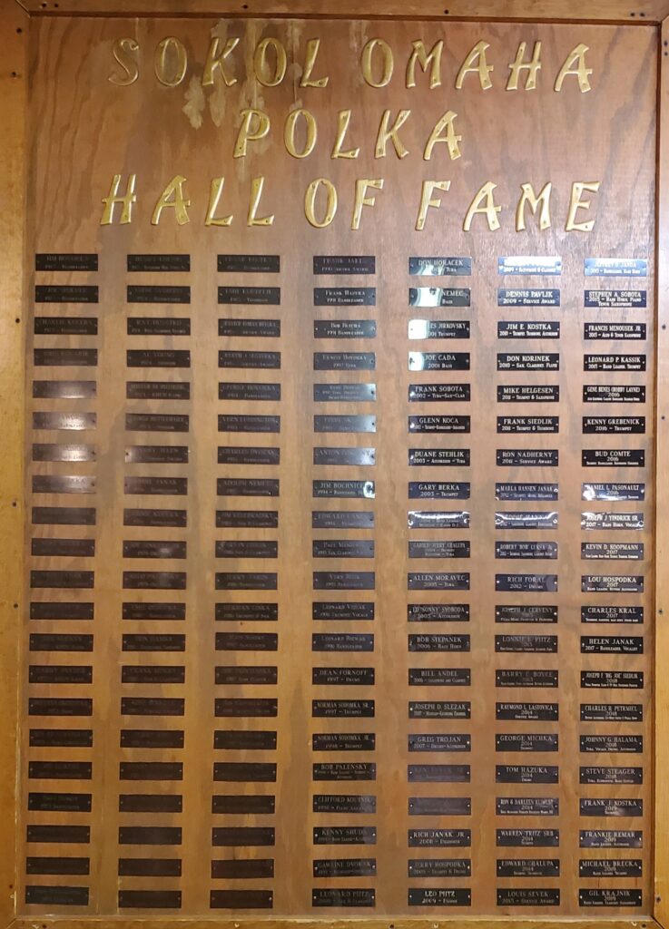 Hall of Fame Plaque